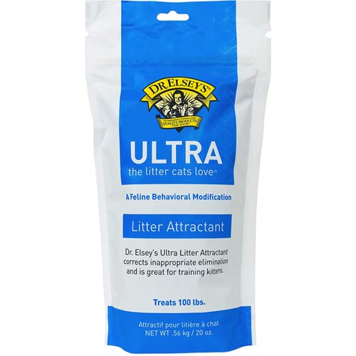 Litter shop box attractant